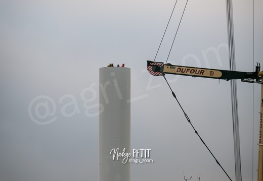 levée des éoliennes. Projet Roman-Grandvilliers(27).